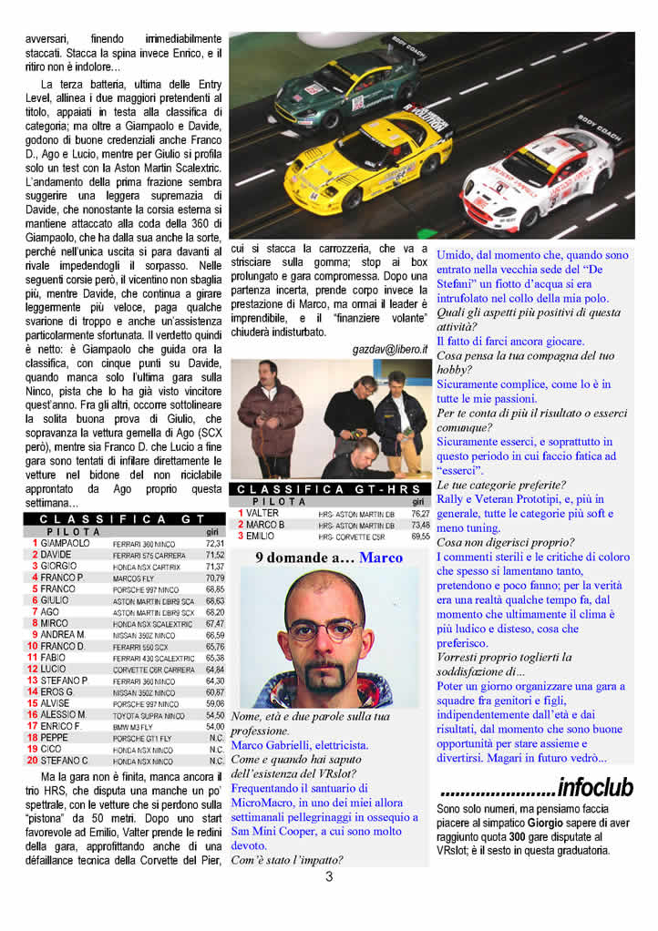 gazzetta del vr slot nr 334